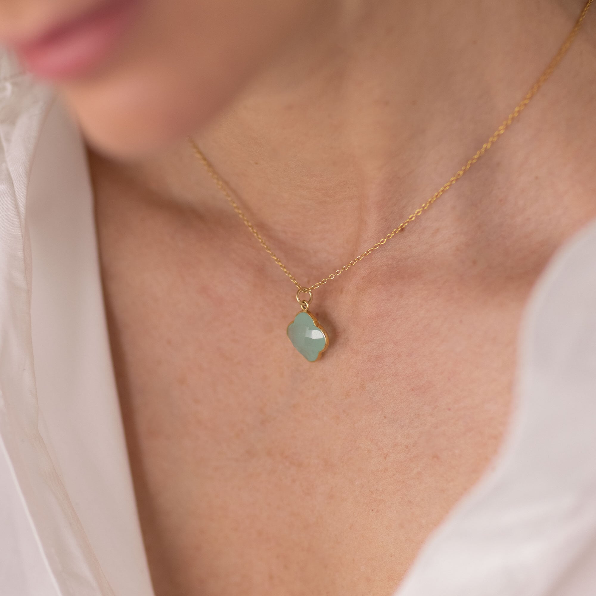 Silberkette AILORIA "Halskette CAPUCINE", Damen, gold, Halsketten Silberkette