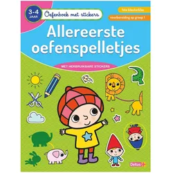 Deltas, Sticker, Sticker-Übungsbuch – Erste Übungsspiele (3–4 Jahre)