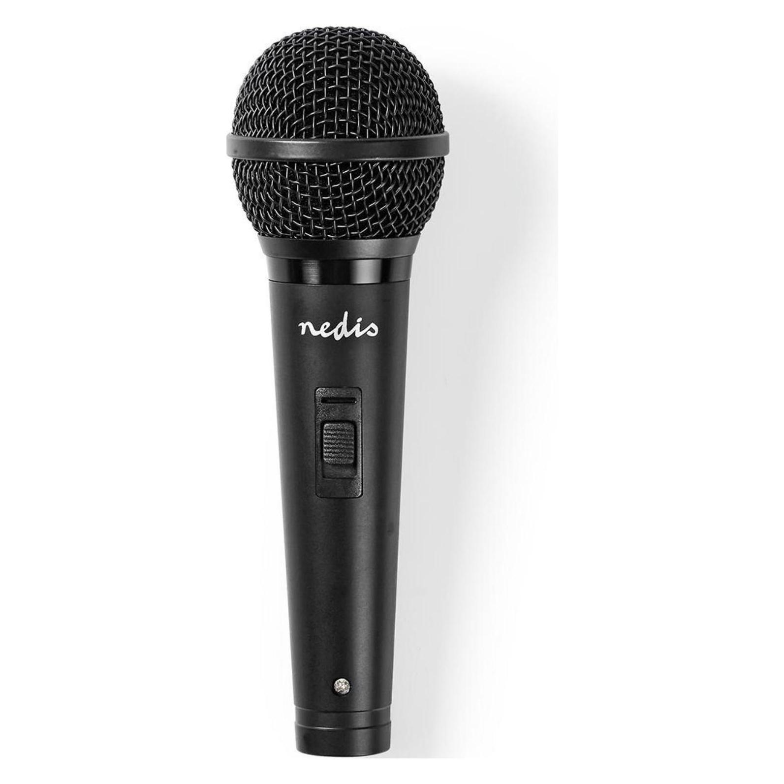 Nedis Kabelgebundenes Mikrofon - Cardioid - 80 Hz - 13 kHz - EIN-/Ausschalter - Abnehmbares Kabel - (MPWD25BK)