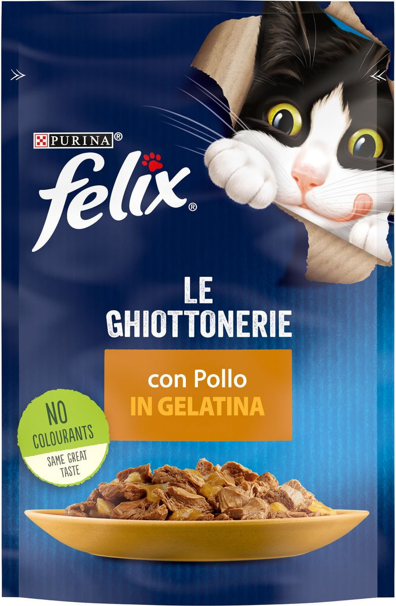 Felix Le Ghiottonerie Cat Busta Multipack 26x85G POLLO