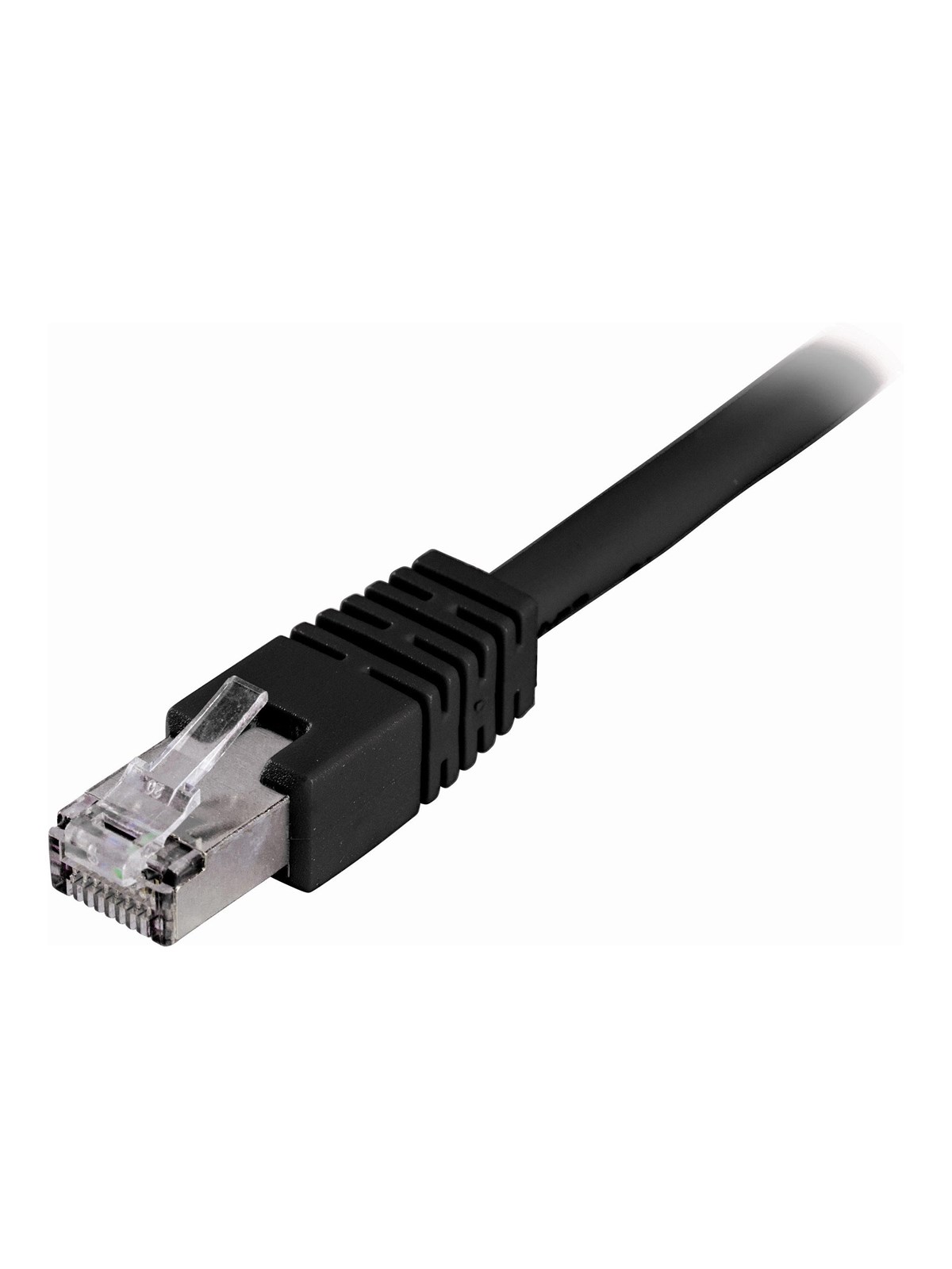 Deltaco STP-635S - patch cable - 35 m - black - Schwarz - 35m