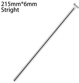 Inspire Select Reusable Stainless Steel Straws .24 .31in   Straight & Bent Replacement Straws For Stanley 30oz 40oz, Tyeso Cup Tumblers .24 X 8.46 In Straight