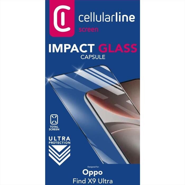 Cellular Line Pellicola Protettiva Per Find X9 Ultra-trasparente