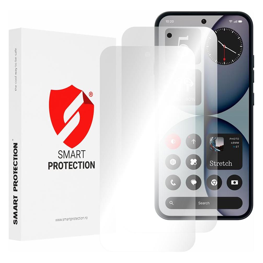 Smart Protection - Premium Classic (2 pack) - Nothing Phone (4a) - Clear (2 Stk., Nothing Phone (4a)) (68305317)