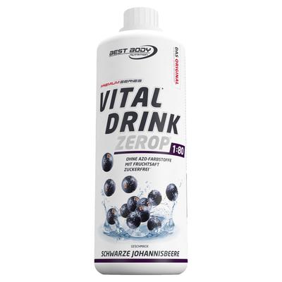 BBN Low Carb Vital Drink schwarze Johannisbeere 1000 ml Konzentrat