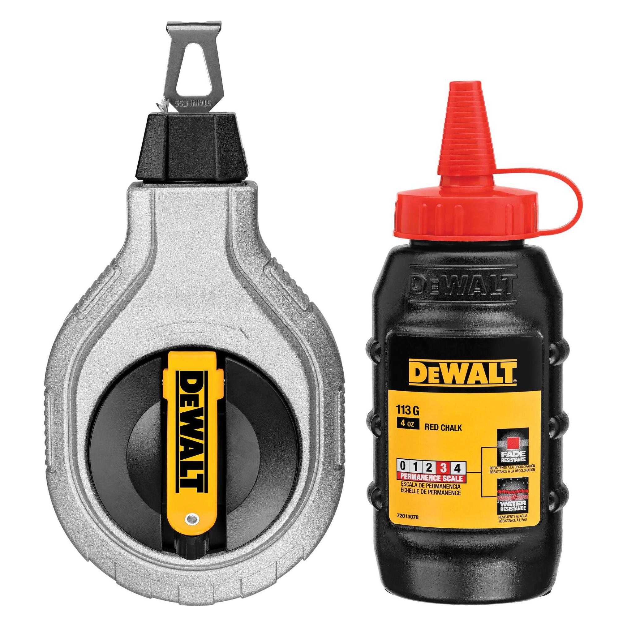 DeWalt SchlagschnurSet 30m mit roter Kreide (DWHT47408-0)