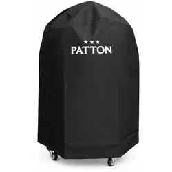 Patton Grillabdeckung, 95x45x100cm Grillschutzhülle für Kamado 16", Oxford-Stoff, Schwarz