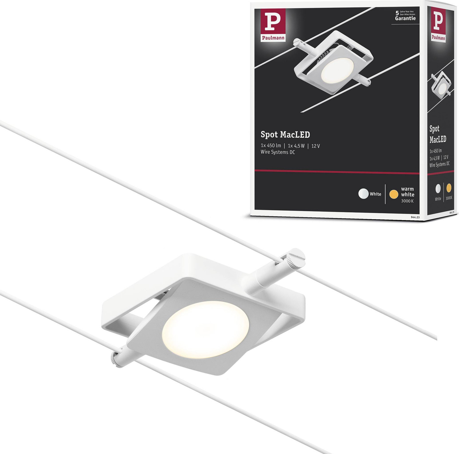 Paulmann CorDuo MacLED LED-spotsysteem losse spot
