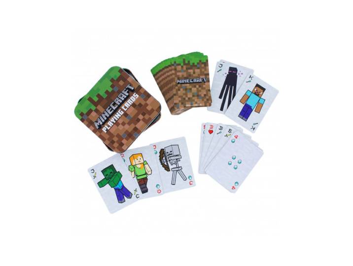MINECRAFT - Cartes à jouer Personnage
