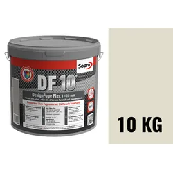 Sopro Bauchemie DesignFuge Flex DF10 Fugenmörtel 10 kg Eimer Silbergrau 17