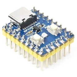 Waveshare RP2350-Zero, dual-core Arm Cortex-M33, Hazard 3 RISC-V, 520KB SRAM, 4MB Flash, USB-C - Ausführung: mit Header