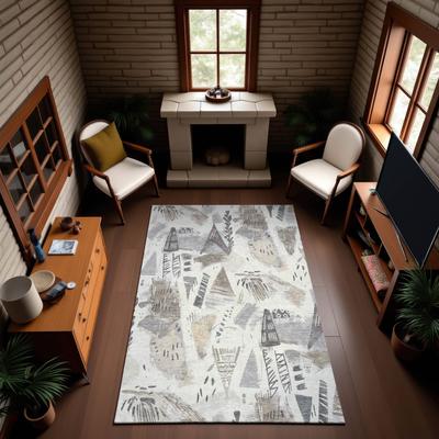 Addison Rugs Premium Washable Super Soft Abstract Fragments Mayfield Rug
