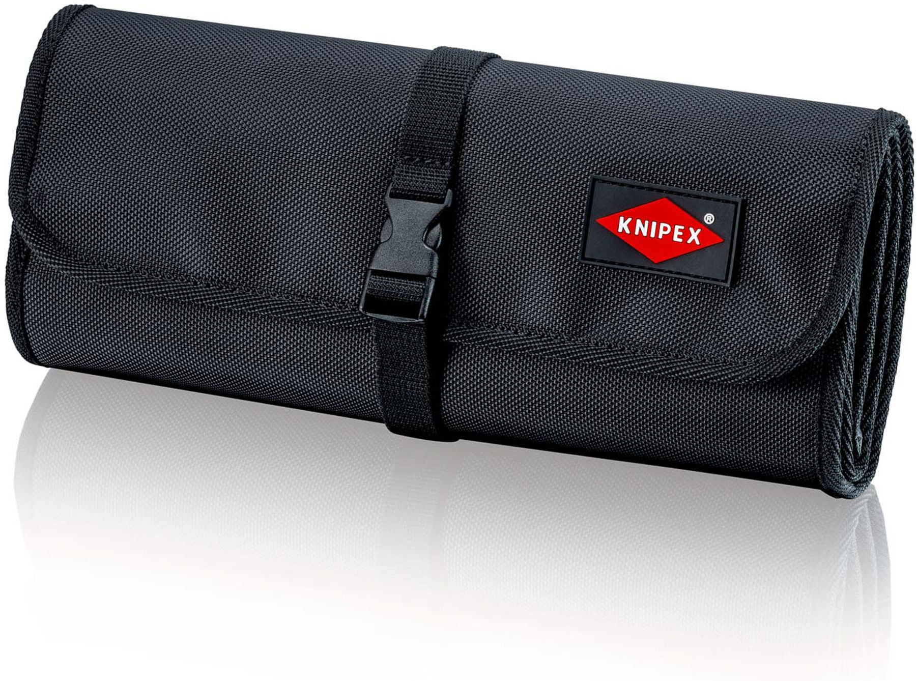 Knipex 98 99 13 LE Werkzeug-Rolltasche leer mit Reißverschluss und 15 Fächern)