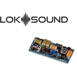 ESU 58925 - LokSound 5 Nano DCC Leerdecoder, E24 interface, Retail, mit Lautsprecher 11x15mm, Spurweite: N, TT