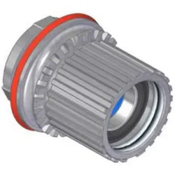 Freilaufkörper Gen 2 Shim MS silber aluminium
