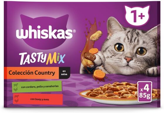 Whiskas Tasty Mix Coleção Country 13 uds x 4 uds