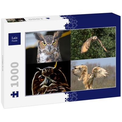 Lais Puzzle Collage Eule 1000 Teile