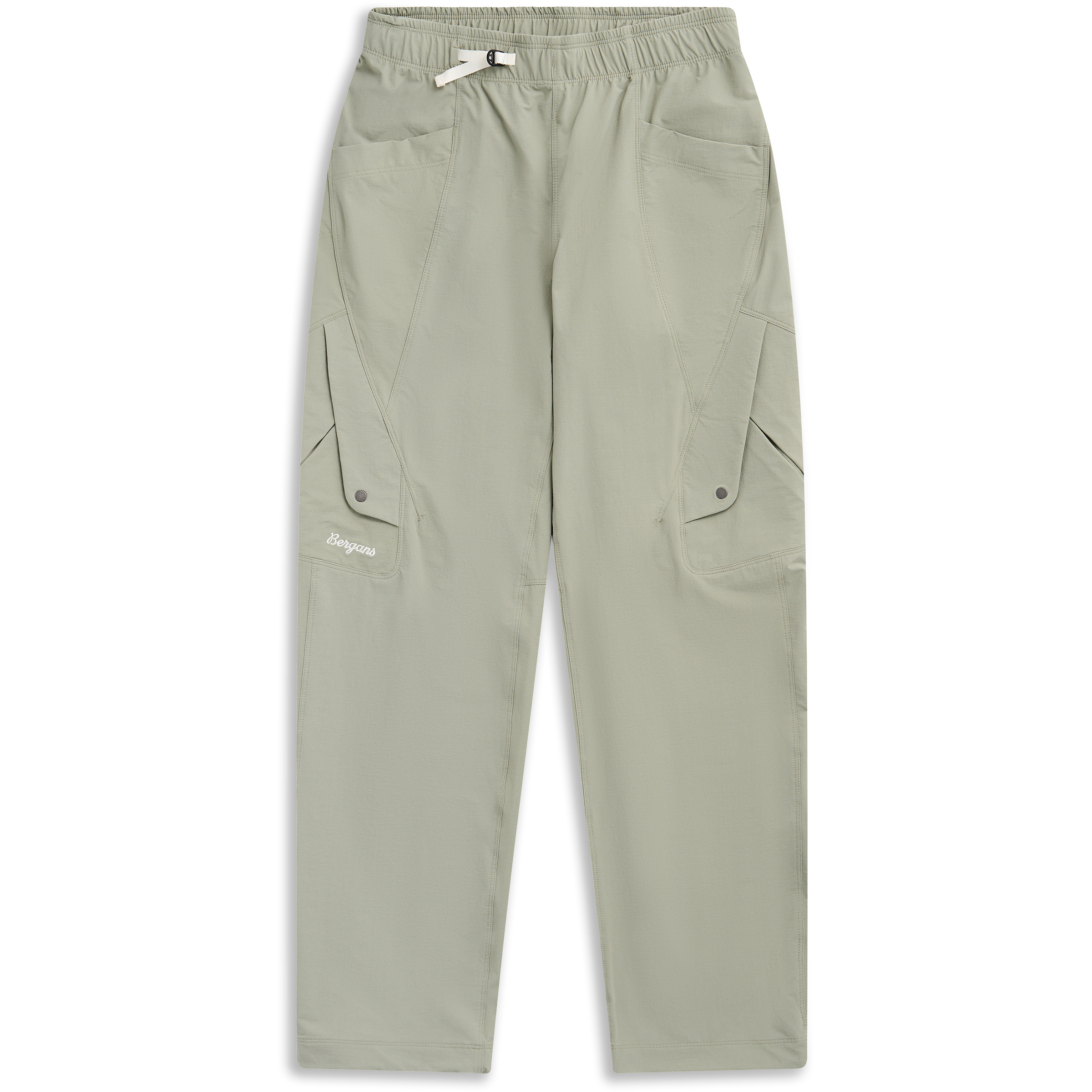 Bergans Vega Softshell Cargo Hose Damen Softshellhose gruen Größe M Camping Widerstandsfähig Wasserabweisend