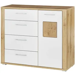 Primo Sideboard  Yambio ¦ holzfarben ¦ Maße (cm): B: 106 H: 90 T: 38.0