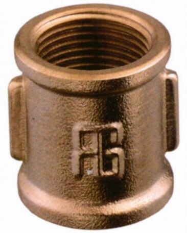 Guidi Manicotto filetto DS 2'' Ottone