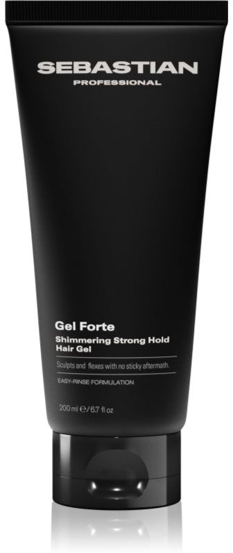 Sebastian Professional Gel Forte gel cheveux fixation forte 200 ml