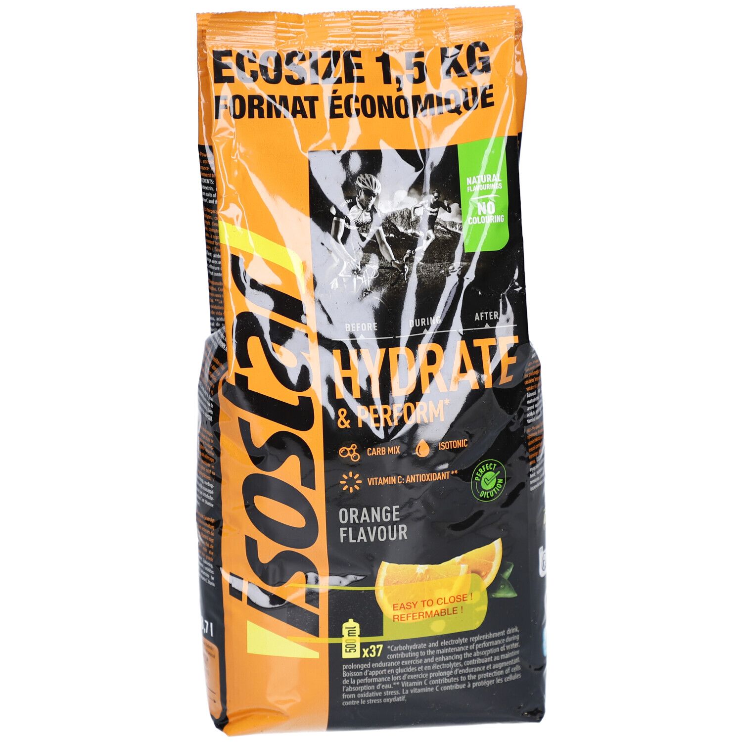 Isostar Hydrate & Perform Powder Orange 1500 g Pulver