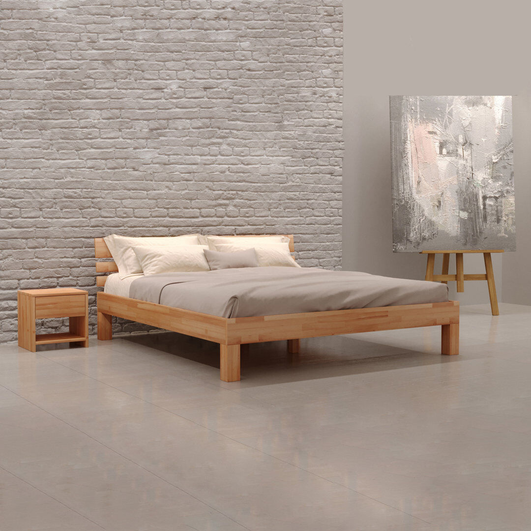 Fernleaf Rosalind Solid Wood Bed Small Double (4')