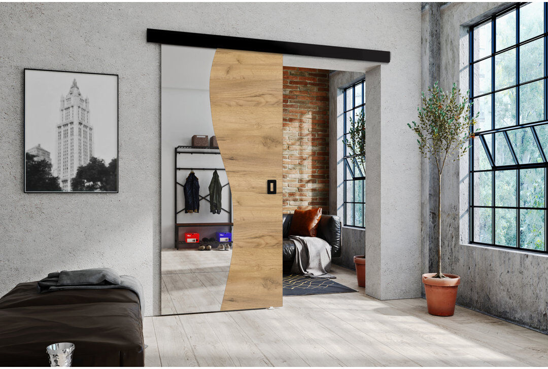 Brayden Studio DOOR FALA 1 Beige 102cm x 205cm