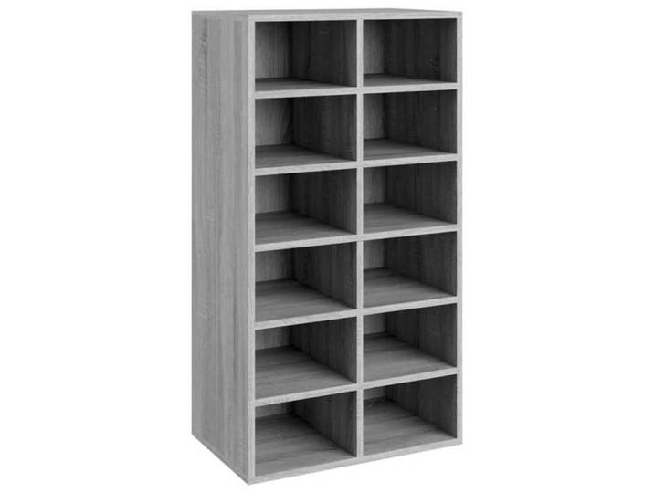 Magasin à Chaussures - Gris Étagère à chaussures - Sonoma gris - 54x34x100 5 cm - bois ingénierie - 669145057