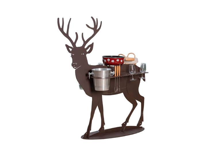 Nouvel Hirsch Fondue-Bar 17-teilig