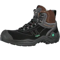 Sicherheitshochschuhe S3 "NATURE" GREEN LINE - 37 - schwarz