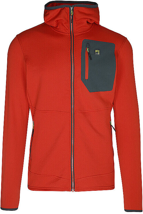 KARPOS Herren Fleecejacke Antermoia Hoodie rot   S S
