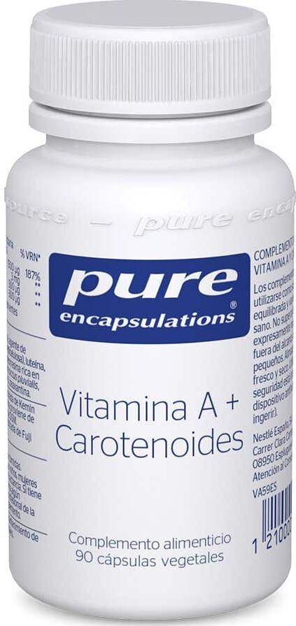 Pure Vitamina A + Carotenoides 90vcaps