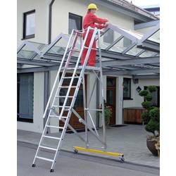 MUNK Günzburger Steigtechnik 52307 Aluminium Plattformleiter Montage mit Werkzeug Arbeitshöhe (max.): 3.6 m 43 kg