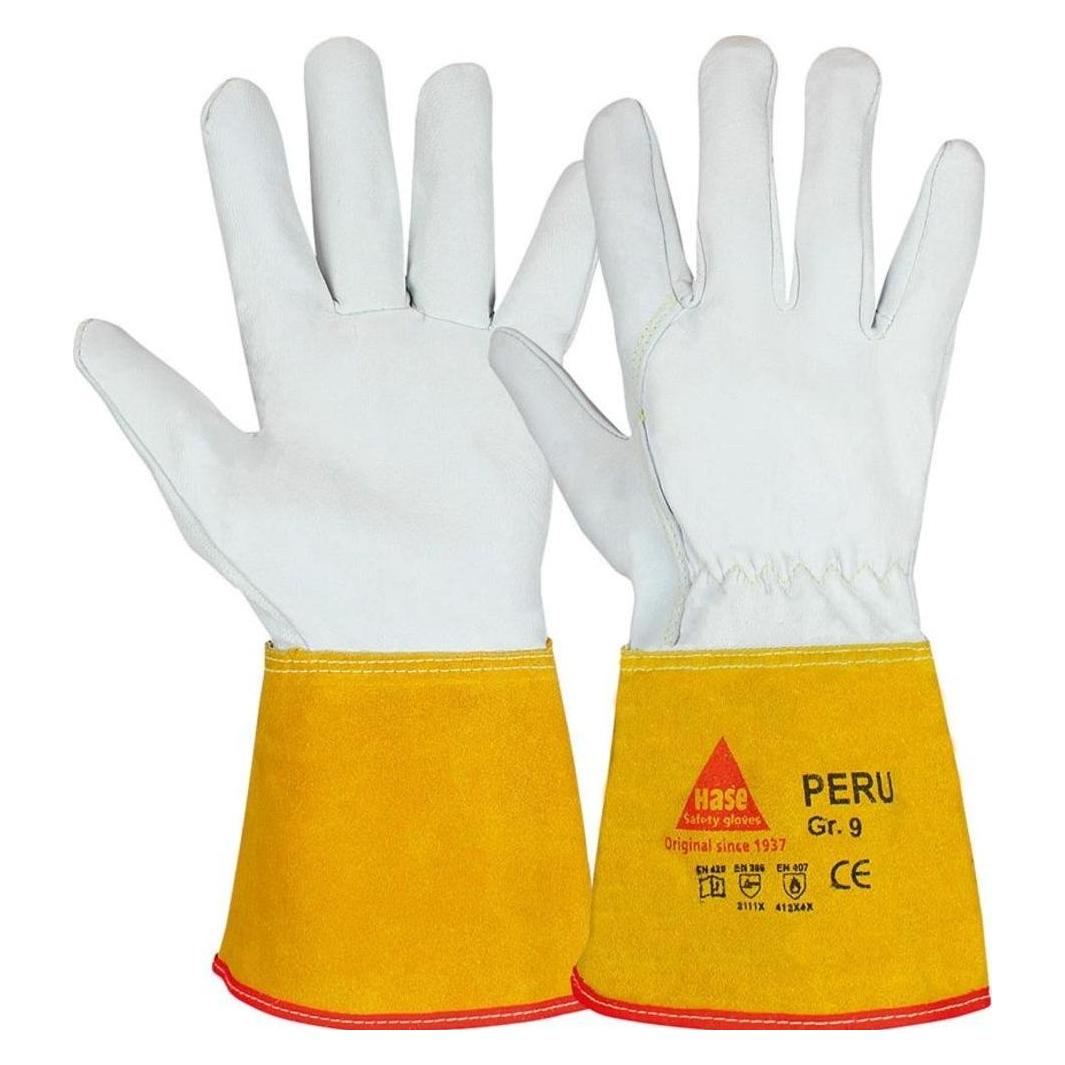 Hase Schweisserhandschuh PERU, Nappaleder, Gr.10 (10) (4018949403857)