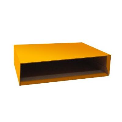 OEM Mikro-Wellpappschachtel für Aktenordner L80 310x290 (Gelb)