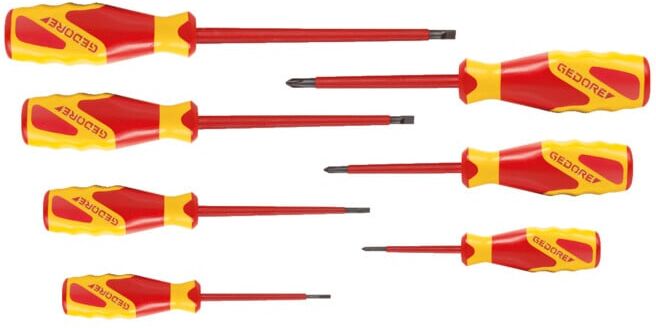 Jeu de tournevis Gedore VDE 7 pcs IS 2.5-6.5 PH 0-2 (1616048)