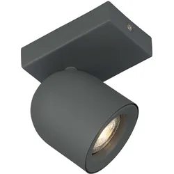 Böhmer, Deckenstrahler, Deckenstrahler 1xGU10 Struktur grau 42001 (GU10)