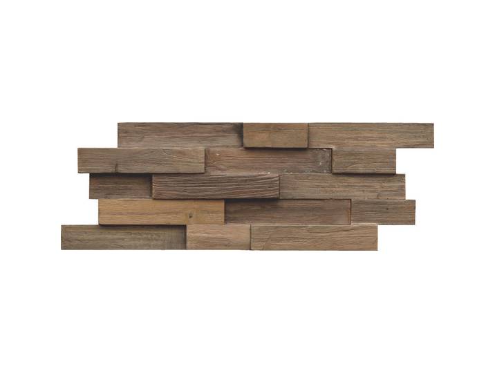 Wandverkleidung Teak Fsc, Dunkelbraun, Holz, Teakholz, Holz, 20x2x50 cm, Fsc, Tapeten & Wandverkleidungen, Wandverkleidung