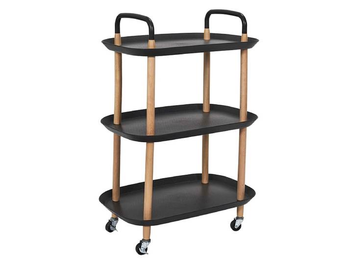 HOME DECO FACTORY Servierwagen KALEO 35.5 cm x 81 cm x 81 cm
