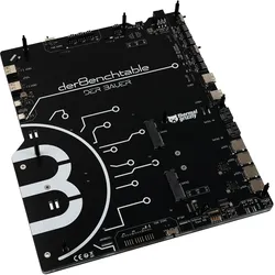 Thermal Grizzly der8enchtable (ATX, mATX, Mini-ITX), PC Gehäuse, Rot, Schwarz