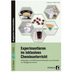 Experimentieren im inklusiven Chemieunterricht, Schulbücher von Claudia Schenk, Christoph Ratz, Katja Weirauch