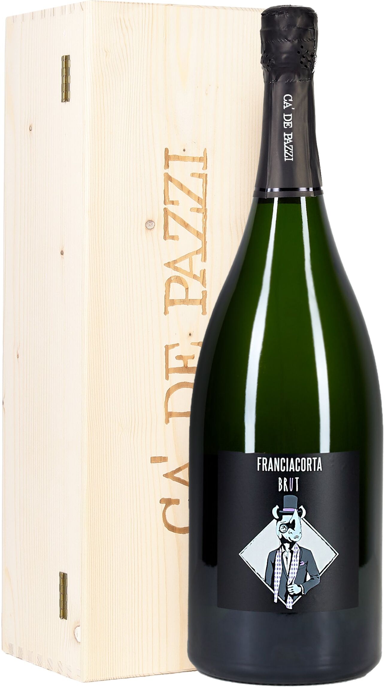 Franciacorta Brut Magnum Ca' de Pazzi (Packaging)
