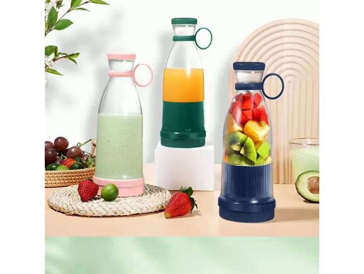 Pour Mini mélangeur de jus Portable électrique presse-agrumes bouteille 6 secouer Orange citron USB charge mélangeur de fruits frais presse-agrumes Machine