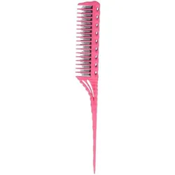 Haaro, Haarbürste + Kamm, Y.S. Toupierkamm Nr.150 pink