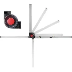 Bmi Winkelmessgerät WINKELSTAR Messber.0-270Grad Schenkel-L.80x60cm