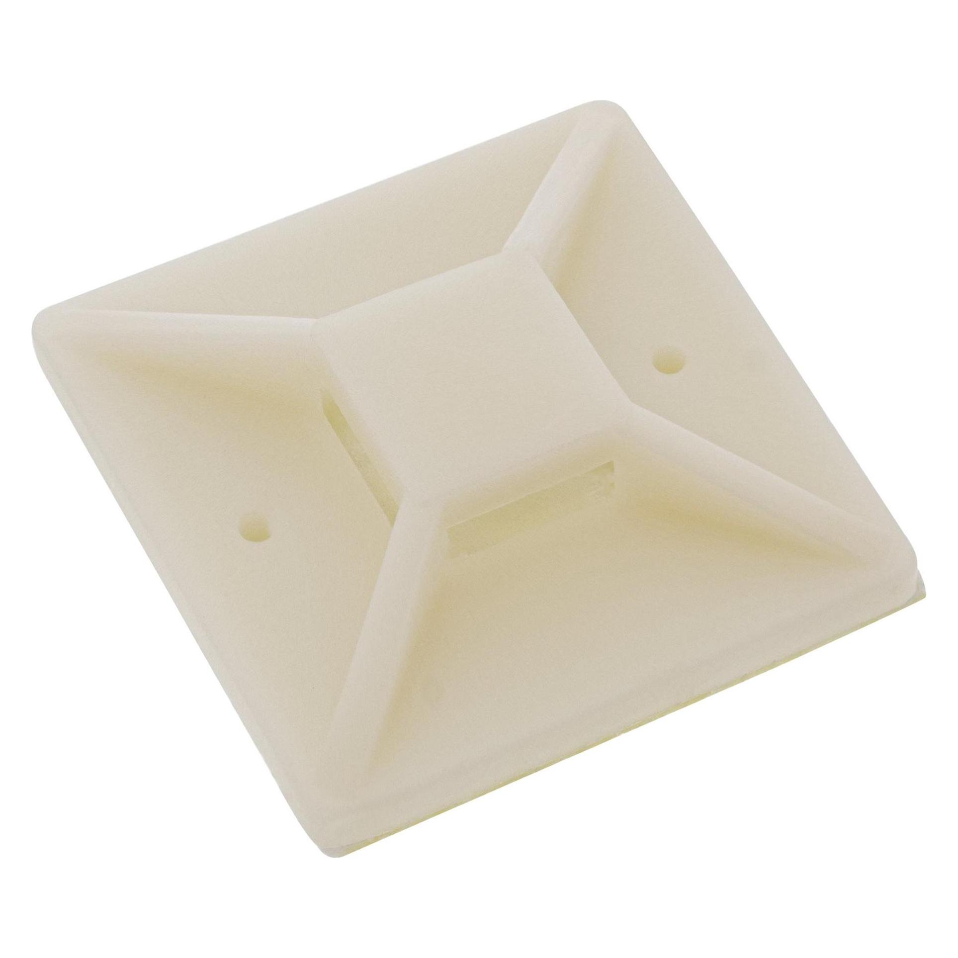 InLine Befestigungssockel für Kabelbinder (Befestigungsschlaufen, 25 mm, 10 Stk.) (59965D)