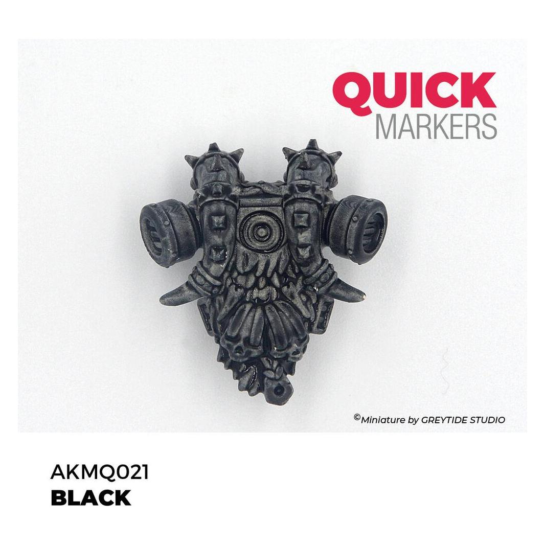 AK Interactive - Quickmarker Black (AKMQ021)