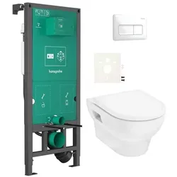 Hansgrohe GladeLake S Wand-WC-Set HGWCBAL20