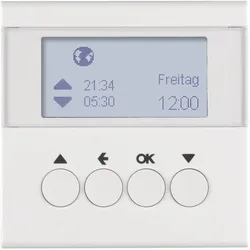 Berker, Zeitschaltuhr, Jalousie-Schaltuhr polarweiss glänzend 85741189